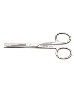 World Precision Instruments Scissors, Operating, 4.5" Str, Sharp/Blunt