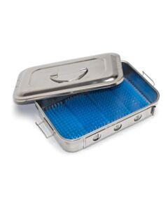 World Precision Instruments Case, Instrument 230x150x50mm Stainless Steel, Silicone Mat