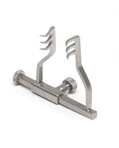 World Precision Instruments Retractor, Goldstein 3cm 3x3 Shp Teeth, 5mm Deep