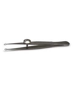 World Precision Instruments Forceps, Small Ring, 10cm Long 2.2mm Id, 3.0mm Od, W/Screw