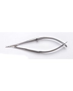 World Precision Instruments Scissors, Mcpherson-Vannas 8cm, Str, Rnd Blades 0.22mm