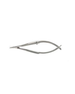 World Precision Instruments Scissors, Mcpherson-Vannas 8cm, Cvd, 0.3mm Round Tips