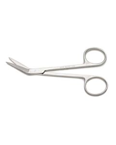 World Precision Instruments Scissors, Iris, Angled 11cm, Sharp Tips