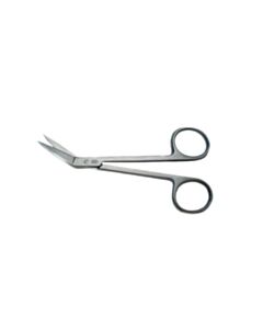 World Precision Instruments Scissors, Wilmer Iris Angled On Side, 10.5 cm Long