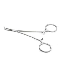 World Precision Instruments Frcps, Micro Mosq., 12.5cm (S) 90 Deg Ang, 0.4 X 0.8mm Tips