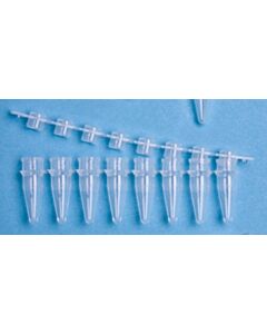 World Precision Instruments Microcentrifuge Tube Strips, 0.2ml, Domed Cap Strips, Pkg Of 250