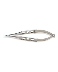 World Precision Instruments Katena-Vannas Scissors SS 11cm Blade Curved, Thin, 7mm