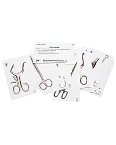 World Precision Instruments Flash Cards For Vet Id Kit