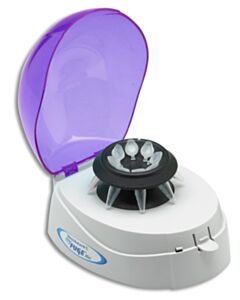 World Precision Instruments Mini Centrifuge, Purple Lid, 2 Rotors, 240v