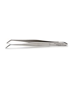 World Precision Instruments Nugent Utility Forceps, 10mm Criss-Cross Jaw, Angled