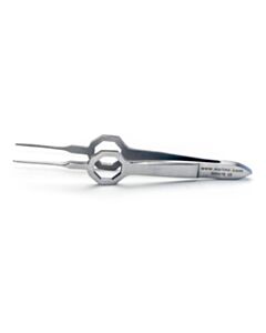 World Precision Instruments Forcep, Foerster, Str, Serr Tip 0.5mm Tip Width, 4 In Long