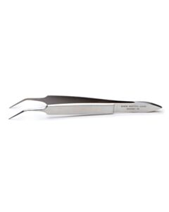 World Precision Instruments Forcep, Micro Dissect, 4" Smooth, Ang Jaws, Extra Fine Tip