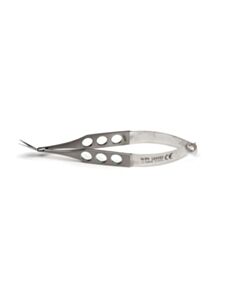 World Precision Instruments Stern-Gills Scissors, Sharp Tip 10mm Blade, Angled Forward, 10cm