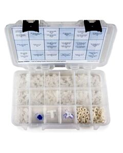 World Precision Instruments Luer-To-Tubing Coupler Assortment Kit (Polypropylene)