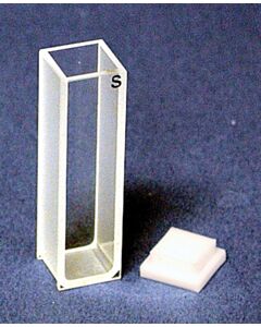 World Precision Instruments Standard Rectangular Quartz Cuvette, 10mm Path, Style C