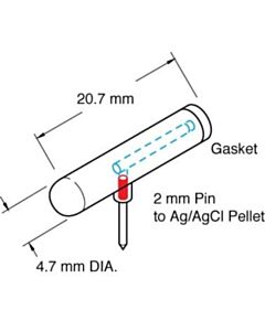 World Precision Instruments Microelectrode Holder, 1 mm