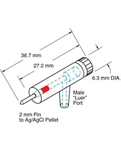 World Precision Instruments Microelectrode Holder, 1 mm
