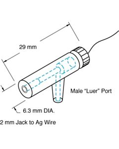 World Precision Instruments Microelectrode Holder, 2 mm
