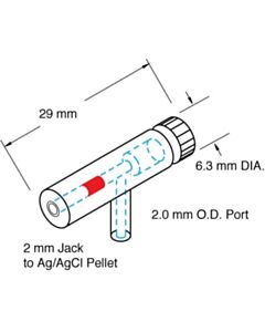 World Precision Instruments Microelectrode Holder, 1 mm