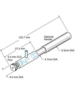 World Precision Instruments Microelectrode Holder, 1 mm