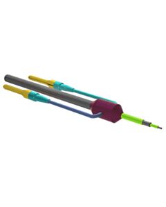 World Precision Instruments Semi Micro Concentric Bipolar Electrodes With Extension, Rhodes Style Tip-Ptm04rc100