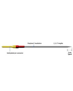 World Precision Instruments Elgiloy-Stainless Electrode Profile A-Ssm33a05