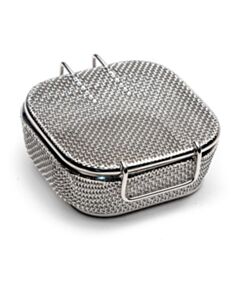 World Precision Instruments Micro Fine Mesh Basket With Lids, 70 mm X 70 mm X 30 mm