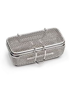 World Precision Instruments Micro Fine Mesh Basket With Lids, 80 mm X 40 mm X 30 mm