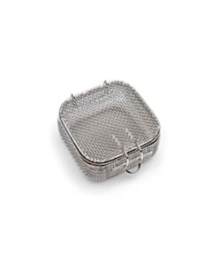 World Precision Instruments Fine Mesh Basket With Lids, 80 mm X 80 mm X 40 mm