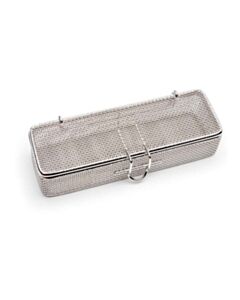 World Precision Instruments Micro Fine Mesh Basket With Lids, 150 mm X 50 mm X 35 mm