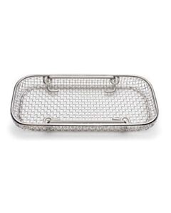 World Precision Instruments Wire Mesh Sterilization Basket, Drop Handles, 105 mm X 240 mm X 30 mm