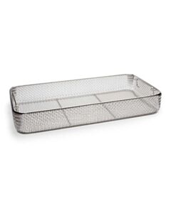 World Precision Instruments Wire Mesh Sterilization Baskets, Drop Handles, 480 mm X 250 mm X 70 mm