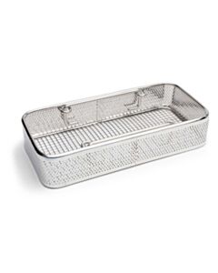 World Precision Instruments Sterilization Baskets, Side Perforated, Flat Base, 120 mm X 250 mm X 50 mm