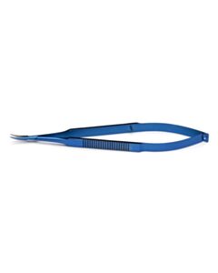 World Precision Instruments Needle Holder, 14cm, Curved, Smooth Jaws, Titanium