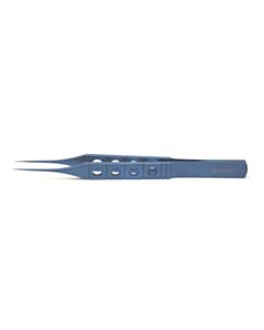 World Precision Instruments Colibri Tying Forceps, 11.5cm, Straight, 3mm Tips, 4mm Tying Platform