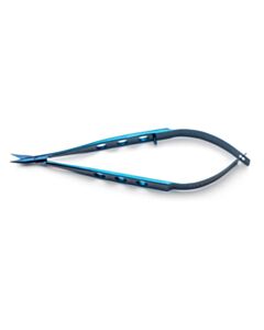 World Precision Instruments Mcpherson-Westcott Stitch Scissors, 11.5 Cm, Curved, Titanium