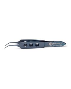 World Precision Instruments Kelman-Mcpherson Forceps, 8.5 Cm, 45 Angled Tips, 7.5 mm Smooth Jaw