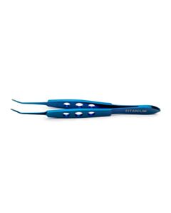 World Precision Instruments Mcpherson Forceps, 11.5 cm (4.5 In.), Angled Tips 9.5 mm