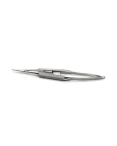 World Precision Instruments Barraquer Needle Holder With Lock, 12 Cm, Curved, 6 mm Jaw