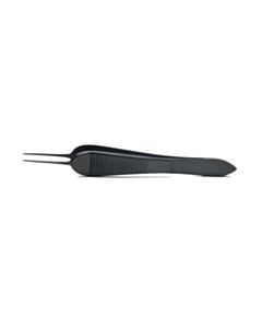 World Precision Instruments Saint Martin Micro Corneal Forceps, 11 Cm, Black Coating