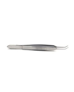 World Precision Instruments Kelman Mcpherson Forceps 8.5cm (3.35"), Angled, 7.5mm Smooth Jaw