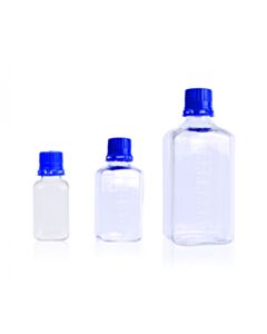 DWK WHEATON® PETG Media Bottle, With PETG Tamper Evident Cap, 2000 mL