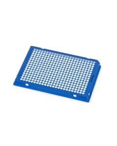 Corning Axygen 384-well PCR Microplates, Blue Polycarbonate Frame, Clear Polypropylene Tubes, ANSI footprint, universal fit