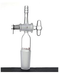 Kemtech Adapter Vacuum Straight Glass Stpk 14/20