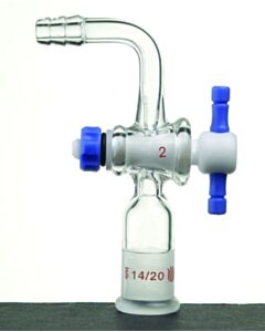 Kemtech Adapter Vacuum 90 Deg W/ Ptfe Stpk 24/40