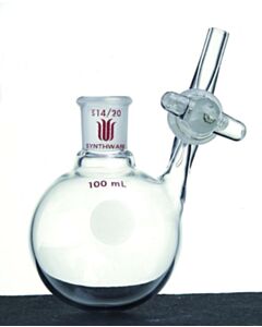 Kemtech Flask Reaction 1n Stopcock 14/20 50ml