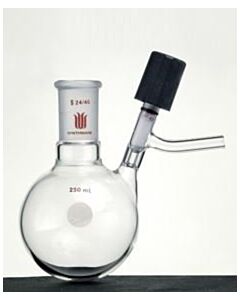Kemtech Flask Rxn Hivac 1n 14/20 50ml 0-4mm