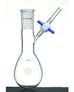 Kemtech Flask Air-Less Mod Ptfe Stpk 24/40 200ml
