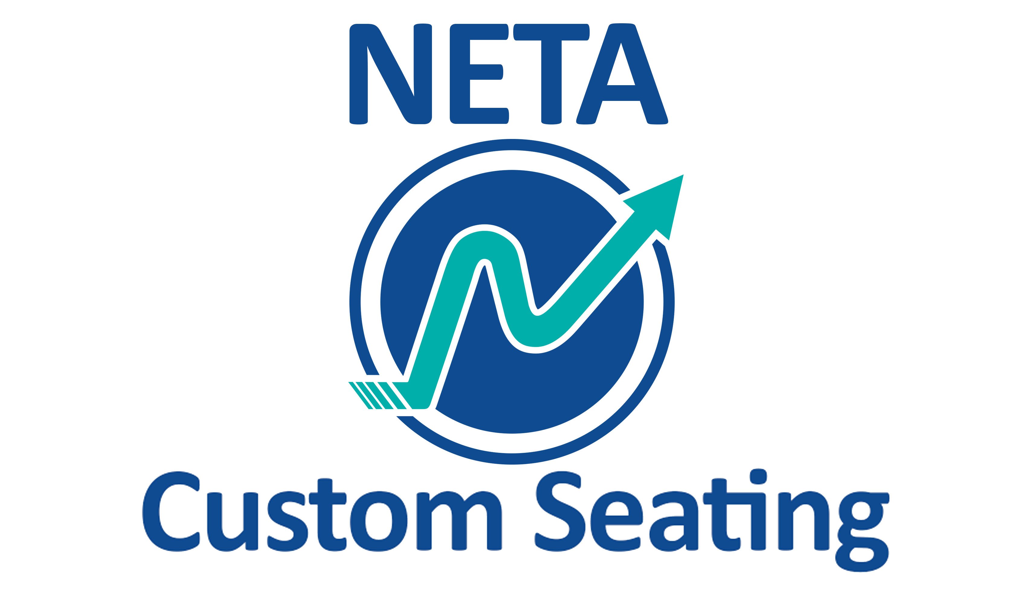 Neta ECOM Newport Industrial Polyurethane Chair - Medium Bench Height with Stationary Glides in Gray Polyurethane